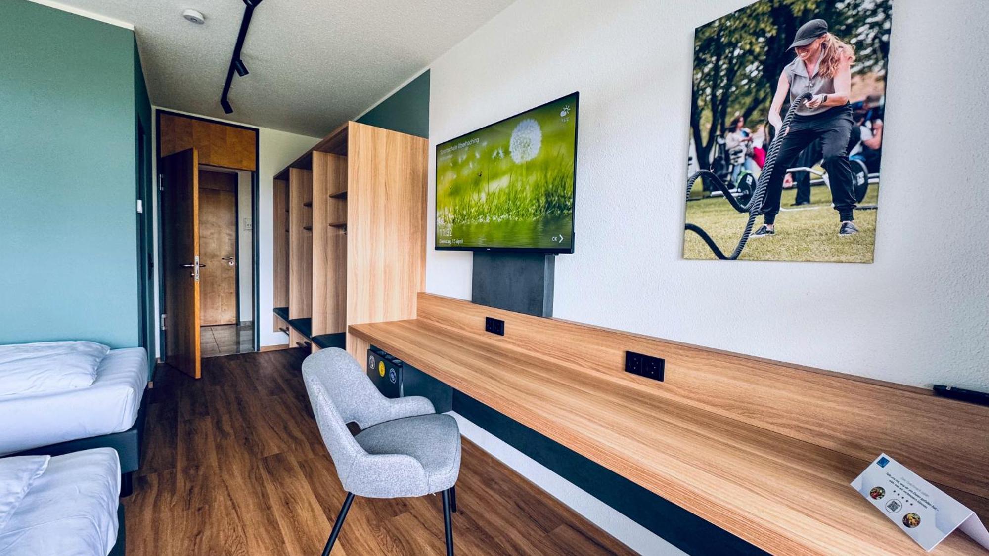 Hotel Sportschule Oberhaching Exteriér fotografie